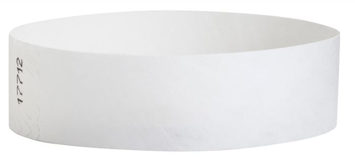 White Wristband